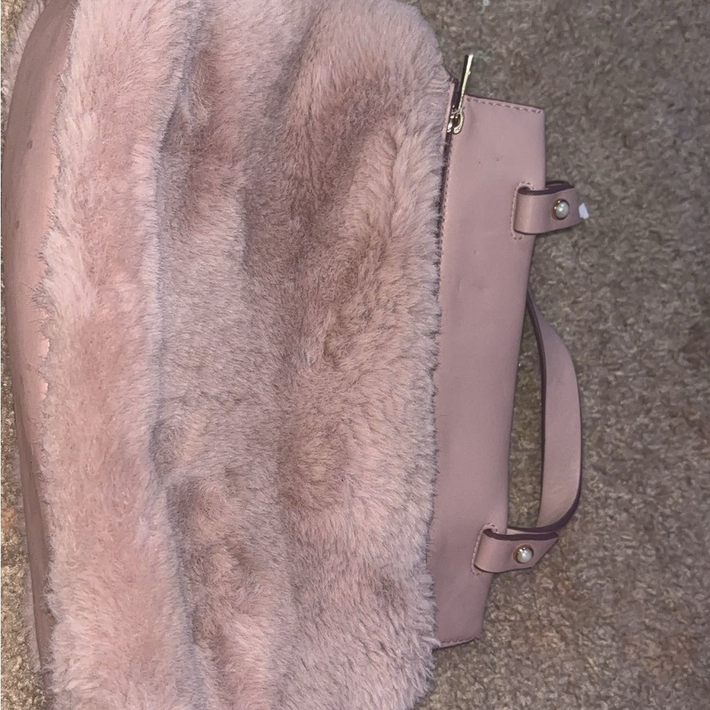 Target Pink Shoulder Bag with Soft Texture